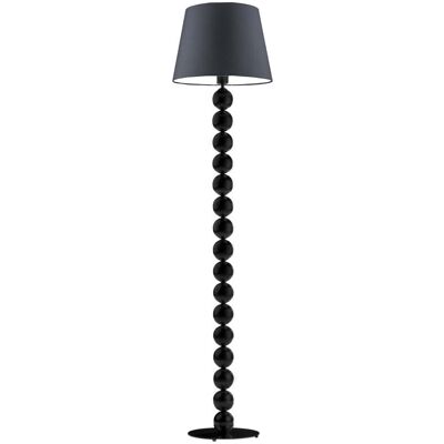 LYSNE, lampa podłogowa BANGKOK, grafitowy LYSNE, lampa podłogowa BANGKOK, grafitowy
