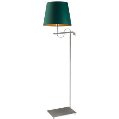 LYSNE, lampa podłogowa BATA GOLD, zieleń butelkowa ze złotym wnętrzem LYSNE, lampa podłogowa BATA GOLD, zieleń butelkowa ze złotym wnętrzem