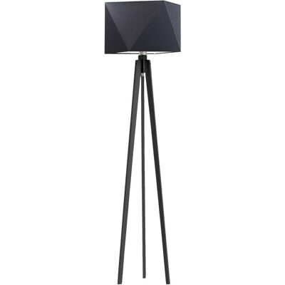 LYSNE, lampa podłogowa BOMBAJ, czarny LYSNE, lampa podłogowa BOMBAJ, czarny
