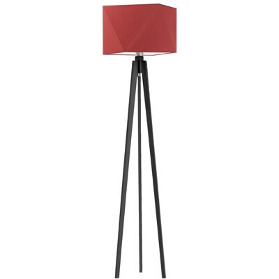 LYSNE, lampa podłogowa BOMBAJ, czerwony LYSNE, lampa podłogowa BOMBAJ, czerwony