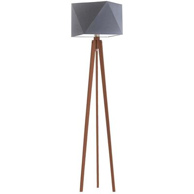 LYSNE, lampa podłogowa BOMBAJ, szary (stalowy) LYSNE, lampa podłogowa BOMBAJ, szary (stalowy)