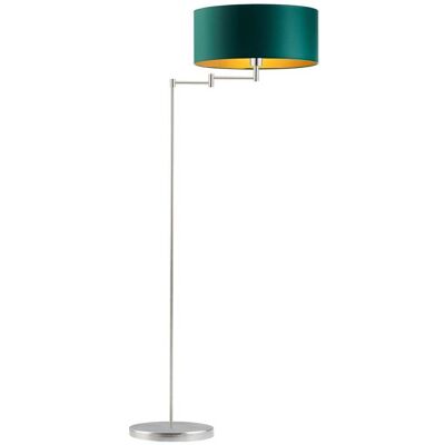 LYSNE, lampa podłogowa CANCUN GOLD zieleń butelkowa ze złotym wnętrzem LYSNE, lampa podłogowa CANCUN GOLD zieleń butelkowa ze złotym wnętrzem