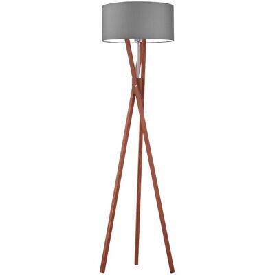 LYSNE, lampa podłogowa ELX, szary (stalowy) LYSNE, lampa podłogowa ELX, szary (stalowy)