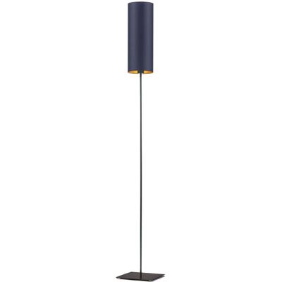 LYSNE, lampa podłogowa FLORENCJA GOLD, granatowy ze złotym wnętrzem LYSNE, lampa podłogowa FLORENCJA GOLD, granatowy ze złotym wnętrzem