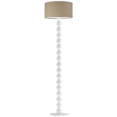 LYSNE, lampa podłogowa GIZA, beżowy LYSNE, lampa podłogowa GIZA, beżowy