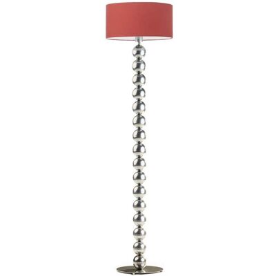 LYSNE, lampa podłogowa GIZA, czerwony LYSNE, lampa podłogowa GIZA, czerwony