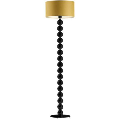 LYSNE, lampa podłogowa GIZA, musztardowy LYSNE, lampa podłogowa GIZA, musztardowy