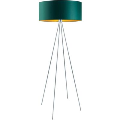 LYSNE, lampa podłogowa IBIZA GOLD, zieleń butelkowa ze złotym wnętrzem LYSNE, lampa podłogowa IBIZA GOLD, zieleń butelkowa ze złotym wnętrzem