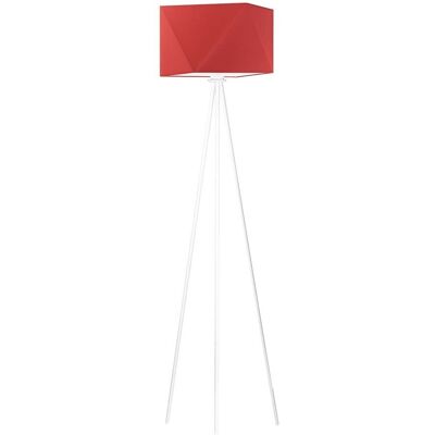 LYSNE, lampa podłogowa KANTON, czerwony LYSNE, lampa podłogowa KANTON, czerwony
