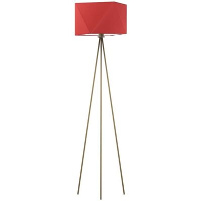 LYSNE, lampa podłogowa KANTON, czerwony LYSNE, lampa podłogowa KANTON, czerwony