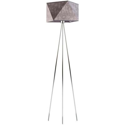 LYSNE, lampa podłogowa KANTON, szary melanż (tzw. beton) LYSNE, lampa podłogowa KANTON, szary melanż (tzw. beton)