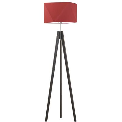 LYSNE, lampa podłogowa LAGOS, czerwony LYSNE, lampa podłogowa LAGOS, czerwony