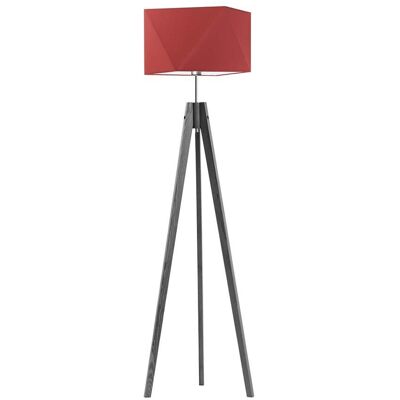LYSNE, lampa podłogowa LAGOS, czerwony LYSNE, lampa podłogowa LAGOS, czerwony