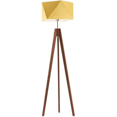LYSNE, lampa podłogowa LAGOS, musztardowy LYSNE, lampa podłogowa LAGOS, musztardowy