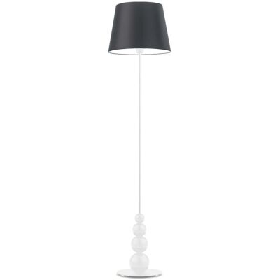 LYSNE, lampa podłogowa LIZBONA, czarny LYSNE, lampa podłogowa LIZBONA, czarny