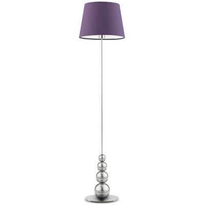 LYSNE, lampa podłogowa LIZBONA, fioletowy LYSNE, lampa podłogowa LIZBONA, fioletowy