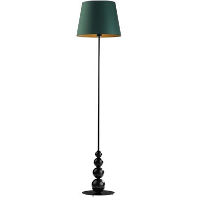 LYSNE, lampa podłogowa LIZBONA GOLD, zieleń butelkowa ze złotym wnętrzem LYSNE, lampa podłogowa LIZBONA GOLD, zieleń butelkowa ze złotym wnętrzem