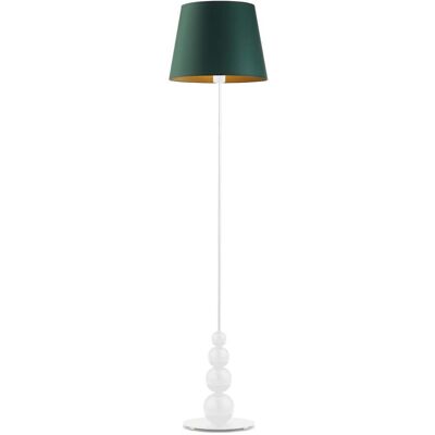 LYSNE, lampa podłogowa LIZBONA GOLD, zieleń butelkowa ze złotym wnętrzem LYSNE, lampa podłogowa LIZBONA GOLD, zieleń butelkowa ze złotym wnętrzem
