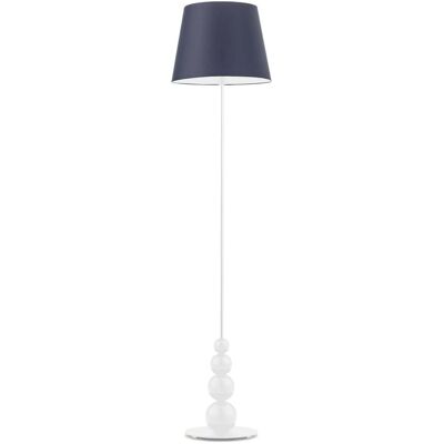 LYSNE, lampa podłogowa LIZBONA, granatowy LYSNE, lampa podłogowa LIZBONA, granatowy