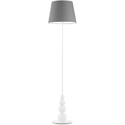 LYSNE, lampa podłogowa LIZBONA, szary (stalowy) LYSNE, lampa podłogowa LIZBONA, szary (stalowy)