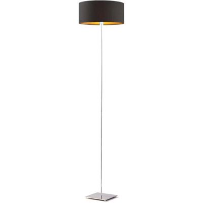 LYSNE, lampa podłogowa MEKYSK GOLD, czarny ze złotym wnętrzem LYSNE, lampa podłogowa MEKYSK GOLD, czarny ze złotym wnętrzem