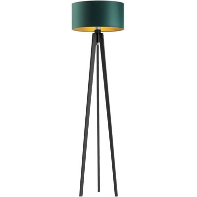 LYSNE, lampa podłogowa MIAMI GOLD, zieleń butelkowa ze złotym wnętrzem LYSNE, lampa podłogowa MIAMI GOLD, zieleń butelkowa ze złotym wnętrzem