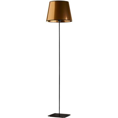 LYSNE, lampa podłogowa Palermo Mirror, miedziano-czarna LYSNE, lampa podłogowa Palermo Mirror, miedziano-czarna