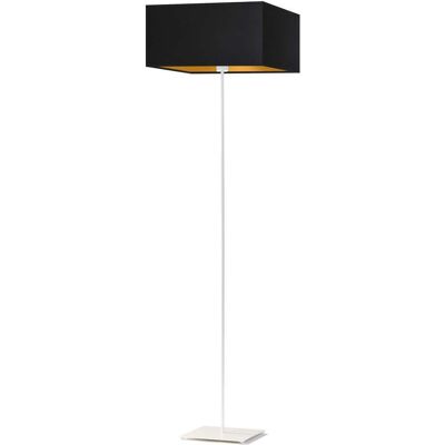 LYSNE, lampa podłogowa PRAGA GOLD, czarny ze złotym wnętrzem LYSNE, lampa podłogowa PRAGA GOLD, czarny ze złotym wnętrzem