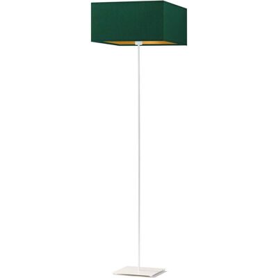 LYSNE, lampa podłogowa PRAGA GOLD, zieleń butelkowa ze złotym wnętrzem LYSNE, lampa podłogowa PRAGA GOLD, zieleń butelkowa ze złotym wnętrzem