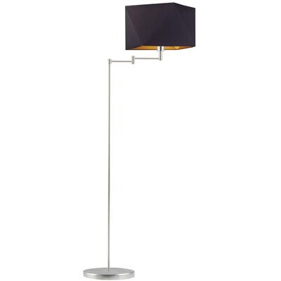 LYSNE, lampa podłogowa SANTIAGO GOLD, czarny ze złotym wnętrzem LYSNE, lampa podłogowa SANTIAGO GOLD, czarny ze złotym wnętrzem