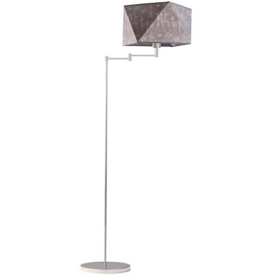 LYSNE, lampa podłogowa SANTIAGO, szary melanż (tzw. beton) LYSNE, lampa podłogowa SANTIAGO, szary melanż (tzw. beton)