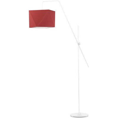 LYSNE, lampa podłogowa TOLEDO, czerwony LYSNE, lampa podłogowa TOLEDO, czerwony