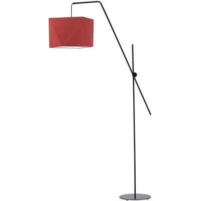 LYSNE, lampa podłogowa TOLEDO, czerwony LYSNE, lampa podłogowa TOLEDO, czerwony
