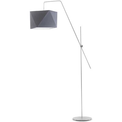 LYSNE, lampa podłogowa TOLEDO, szary (stalowy) LYSNE, lampa podłogowa TOLEDO, szary (stalowy)