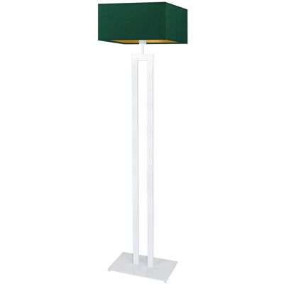LYSNE, lampa podłogowa TORONTO GOLD, zieleń butelkowa ze złotym wnętrzem LYSNE, lampa podłogowa TORONTO GOLD, zieleń butelkowa ze złotym wnętrzem
