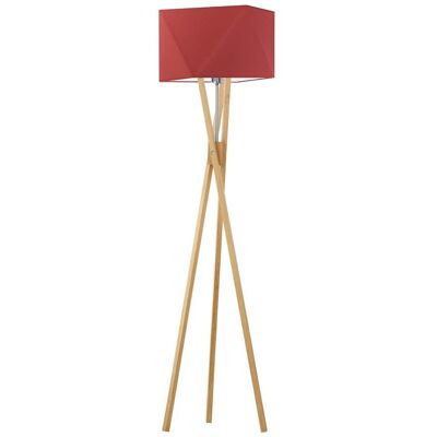 LYSNE, lampa podłogowa TULUZA, czerwony LYSNE, lampa podłogowa TULUZA, czerwony