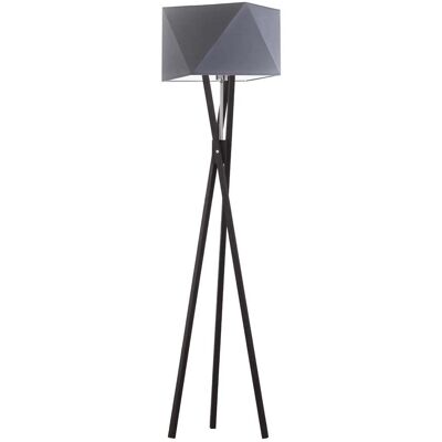 LYSNE, lampa podłogowa TULUZA, szary (stalowy) LYSNE, lampa podłogowa TULUZA, szary (stalowy)