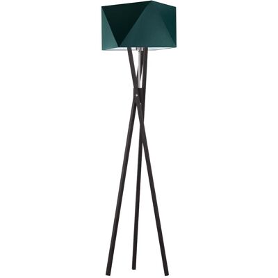 LYSNE, lampa podłogowa TULUZA, zieleń butelkowa LYSNE, lampa podłogowa TULUZA, zieleń butelkowa