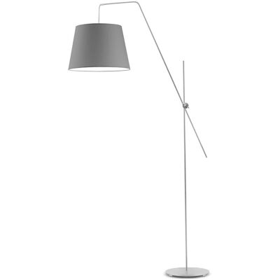 LYSNE, lampa podłogowa VIGO, szary (stalowy) LYSNE, lampa podłogowa VIGO, szary (stalowy)