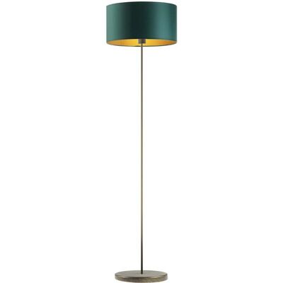 LYSNE, lampa podłogowa WERONA GOLD, granatowy ze złotym wnętrzem LYSNE, lampa podłogowa WERONA GOLD, granatowy ze złotym wnętrzem