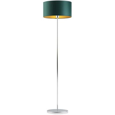 LYSNE, lampa podłogowa WERONA GOLD, zieleń butelkowa ze złotym wnętrzem LYSNE, lampa podłogowa WERONA GOLD, zieleń butelkowa ze złotym wnętrzem