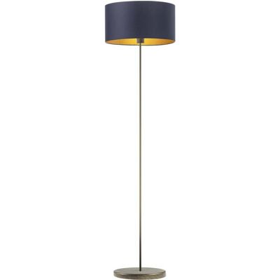 LYSNE, lampa podłogowa WERONA GOLD, zieleń butelkowa ze złotym wnętrzem LYSNE, lampa podłogowa WERONA GOLD, zieleń butelkowa ze złotym wnętrzem