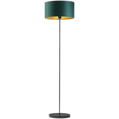 LYSNE, lampa podłogowa WERONA GOLD, zieleń butelkowa ze złotym wnętrzem LYSNE, lampa podłogowa WERONA GOLD, zieleń butelkowa ze złotym wnętrzem