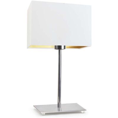 LYSNE, lampka nocna AMALFI GOLD, biały ze złotym wnętrzem LYSNE, lampka nocna AMALFI GOLD, biały ze złotym wnętrzem
