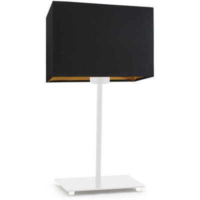 LYSNE, lampka nocna AMALFI GOLD, czarny ze złotym wnętrzem LYSNE, lampka nocna AMALFI GOLD, czarny ze złotym wnętrzem