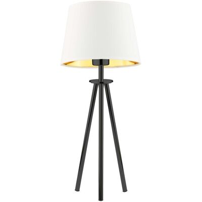 LYSNE, lampka nocna BERGEN GOLD, biały ze złotym wnętrzem LYSNE, lampka nocna BERGEN GOLD, biały ze złotym wnętrzem