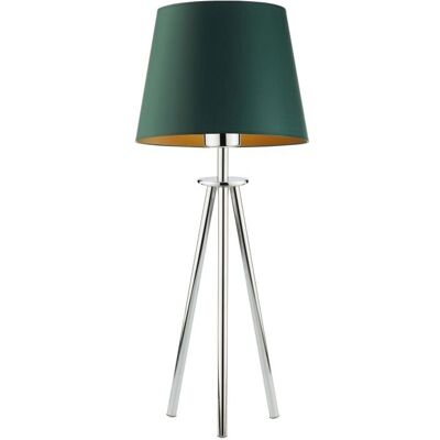 LYSNE, lampka nocna BERGEN GOLD, zieleń butelkowa ze złotym wnętrzem LYSNE, lampka nocna BERGEN GOLD, zieleń butelkowa ze złotym wnętrzem