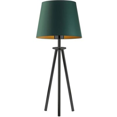 LYSNE, lampka nocna BERGEN GOLD, zieleń butelkowa ze złotym wnętrzem LYSNE, lampka nocna BERGEN GOLD, zieleń butelkowa ze złotym wnętrzem