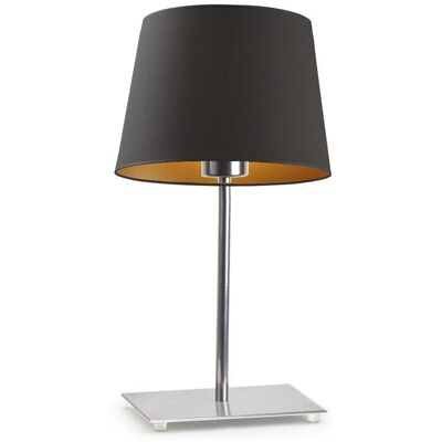 LYSNE, lampka nocna, GENUA GOLD, czarny ze złotym wnętrzem LYSNE, lampka nocna, GENUA GOLD, czarny ze złotym wnętrzem