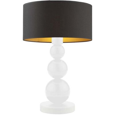 LYSNE, lampka nocna HONOLULU GOLD, czarny ze złotym wnętrzem LYSNE, lampka nocna HONOLULU GOLD, czarny ze złotym wnętrzem